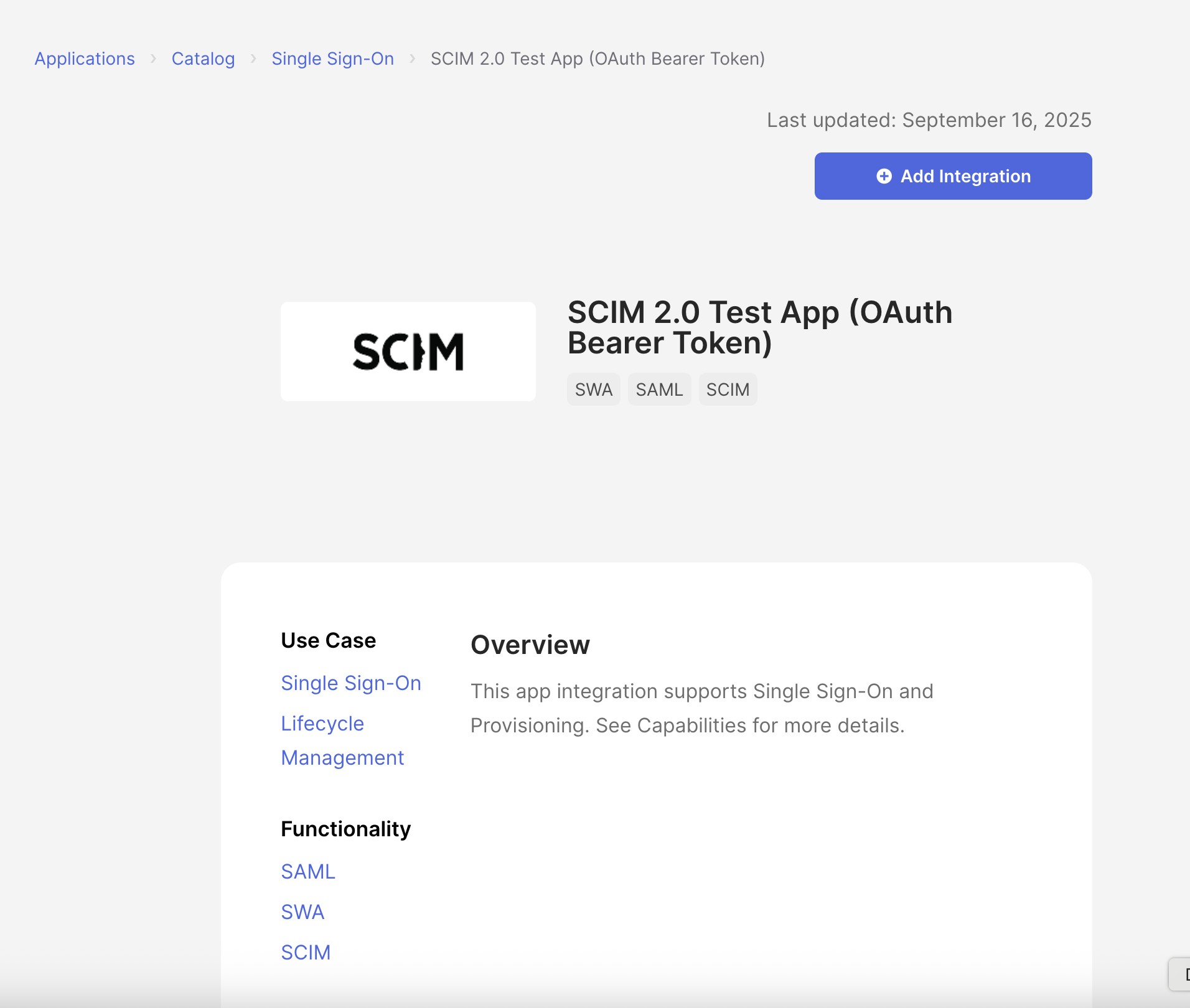 Testomatio - Okta SCIM Integration